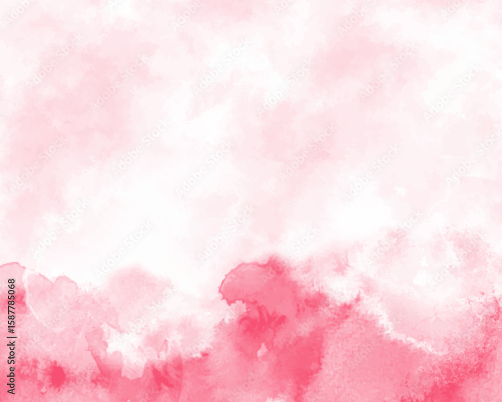 Obraz premium Abstract colorful watercolor for background. Digital art painting.