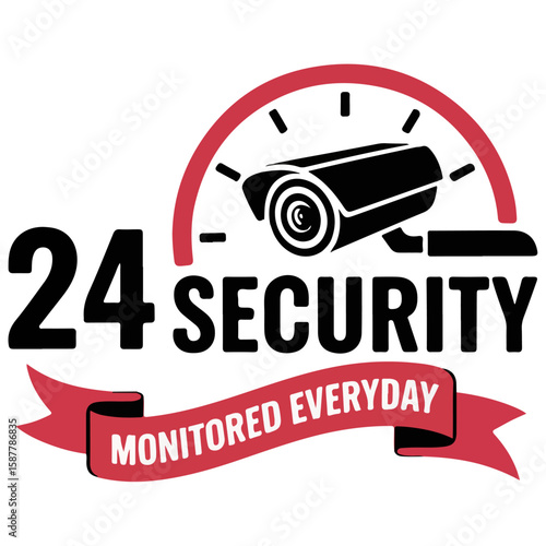 Vector Logo for Monitored Everyday Safety and Protection
