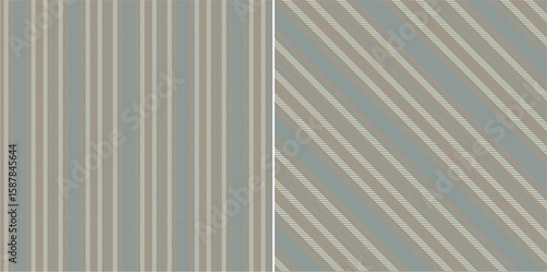 Vector checkered pattern or plaid pattern in green and bw. Tartan, textured seamless twill for flannel shirts, duvet covers, other autumn winter textile mills. Vector Format