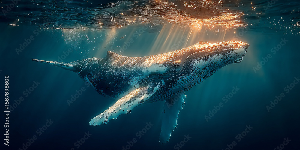 Fototapeta premium whale