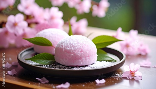 Wallpaper Mural Japanese Sakara Mochi  Torontodigital.ca