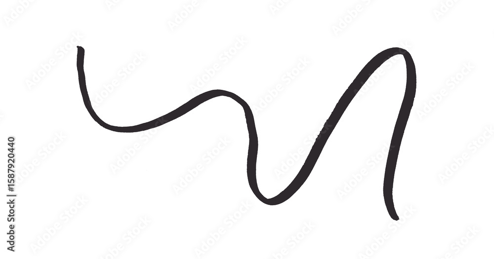 Black ink pen line, underline, isolated on transparent background. Simple ink pen scribble effect. Perfect for business and school presentation design. Black ink pen line, underline, isolated on transparent background. Simple ink pen scribble effect. Perfect for business and school presentation design.
