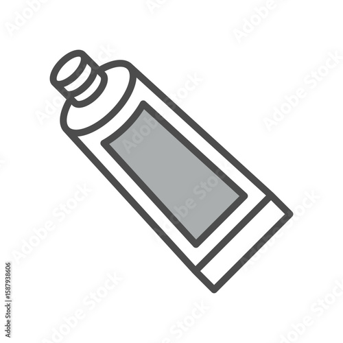 toothpaste iconvector design template in white background