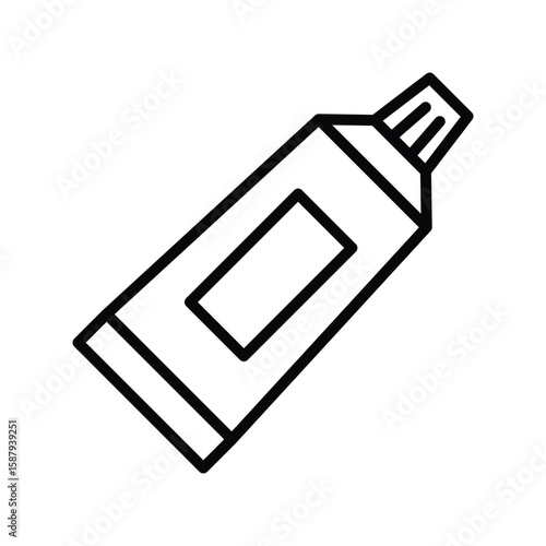 toothpaste iconvector design template in white background