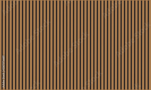 Seamless wood texture with vertical brown stripes – panoramic background