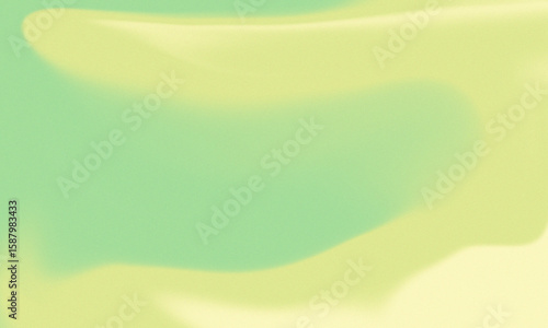 Delicate Pastel Blend of Green and Yellow for a Soft Background