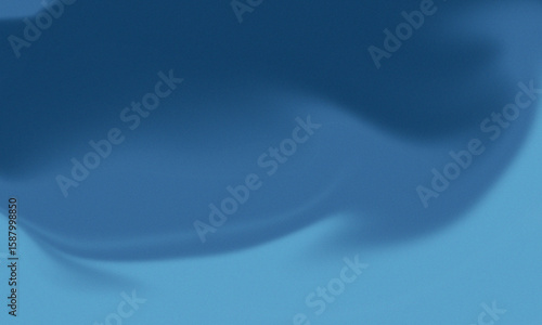 Smooth, Deep Blue Surface with Subtle Shadows