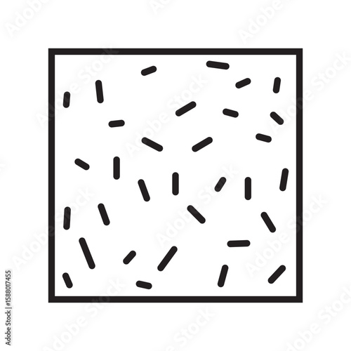 Single icons osb outline related to flooring. Icons for web and mobile app. Linear icon collection. Editable stroke. Vector illustration