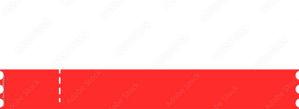 Obraz premium 티켓 프레임 일러스트