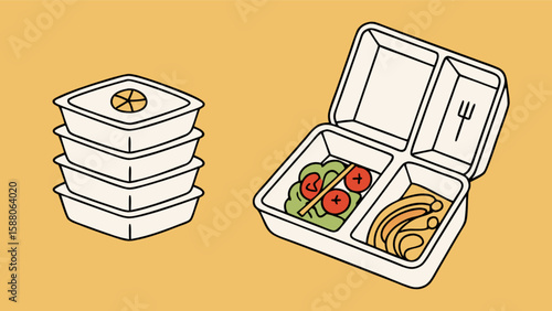 Discover healthy meal prep containers for balanced diet planning and portion control for weight loss success