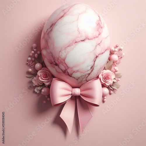 pink balloons with a WELCOME BABY BOY ribbon Blue accents pastel