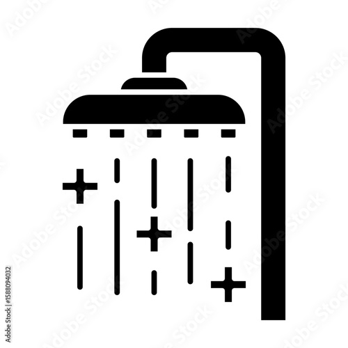 Warm shower icon
