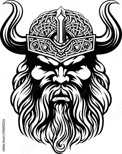 Viking Warrior Man Strong M...