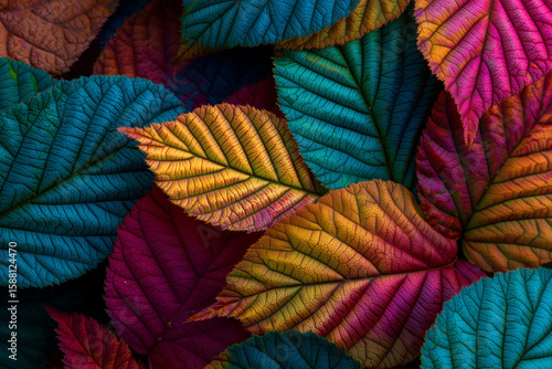 Vibrant Leaves - Close - Up