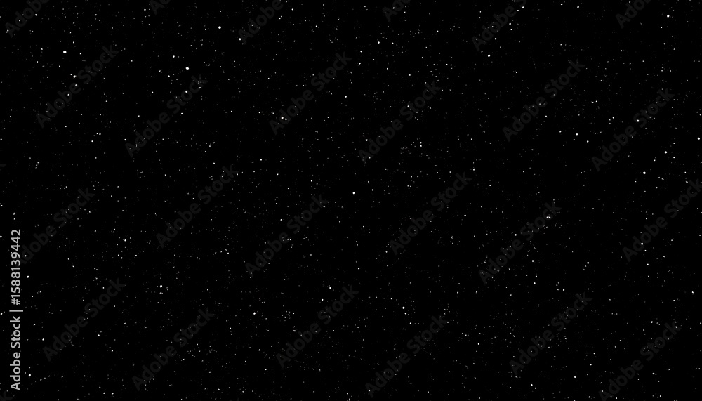 Fototapeta premium Dark night sky, speckled with stars