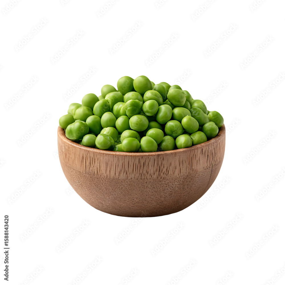 Wooden bowl overflowing with fresh, green peas. isolated on white background or transparent background png cut out 73688292 1 Wooden bowl overflowing with fresh, green peas. isolated on white background or transparent background png cut out 73688292 1