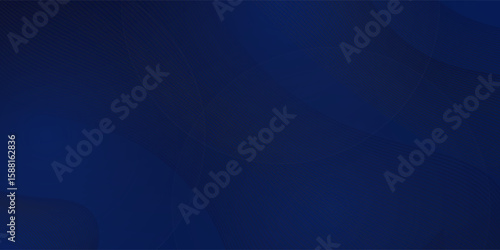 Premium background design with diagonal dark blue line pattern. Vector horizontal template for digital lux business banner, contemporary formal invitation, luxury voucher, prestigious gift certificate