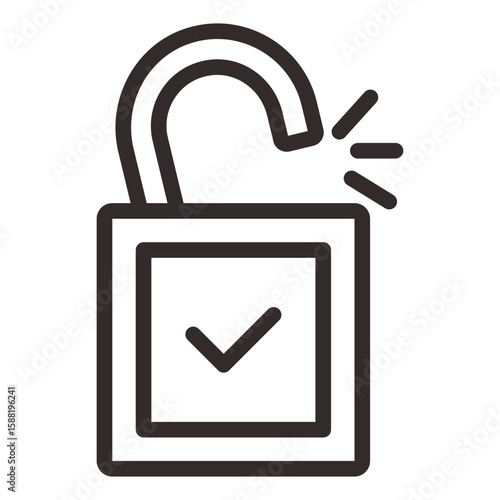 unlock icon