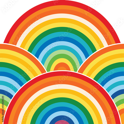 Zigzag and Wave Combo Pattern in Seamless Vector Art