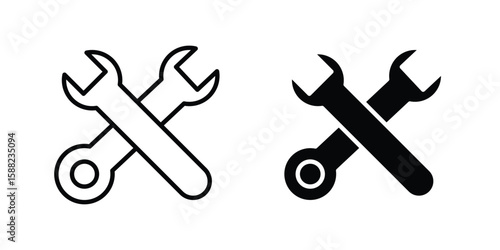 Tools icon line style graphic design .editable vectors.