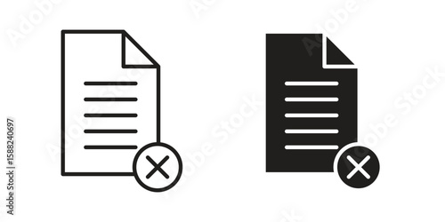 Paperless icon line style graphic design .editable vectors.