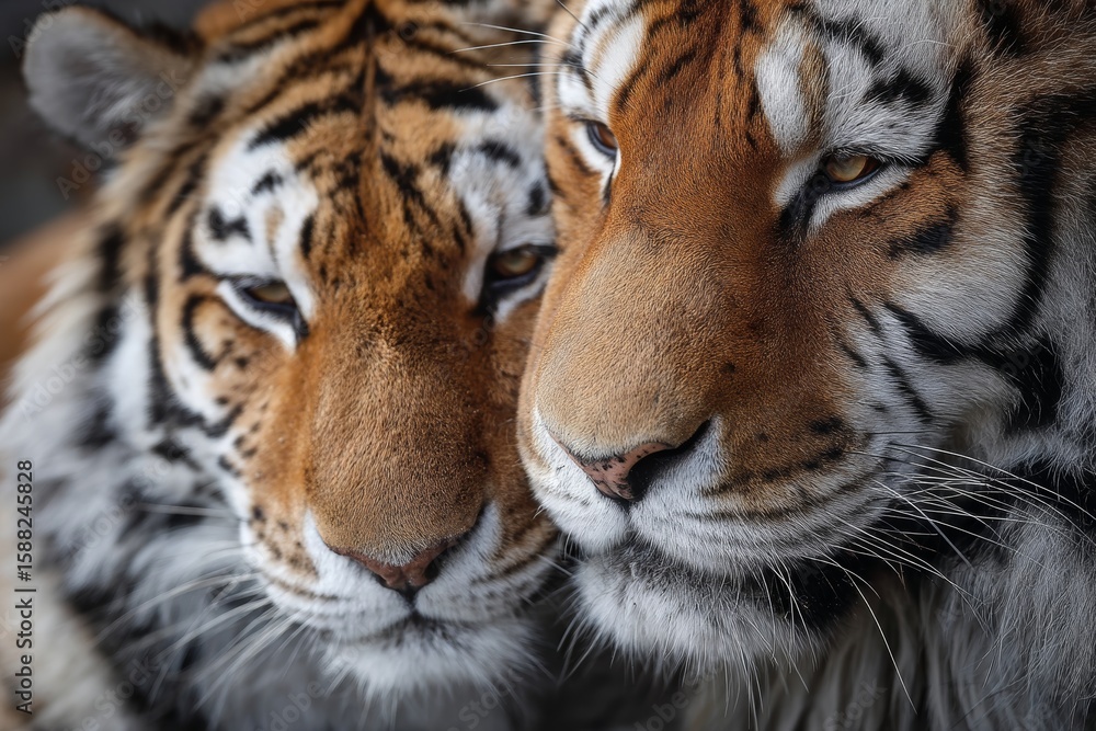 Fototapeta premium A tiger with its mate