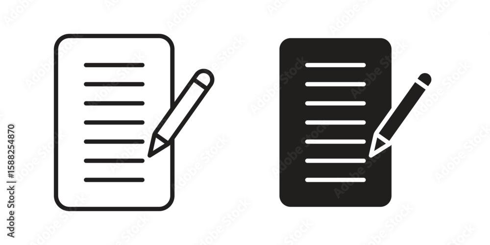 Agreement icon line style graphic design .editable vectors. Agreement icon line style graphic design .editable vectors.