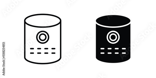 Air purifier icon line style graphic design .editable vectors.