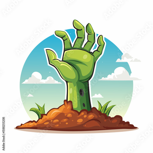 Living Dead Hand, Spooky Apocalypse Icon
