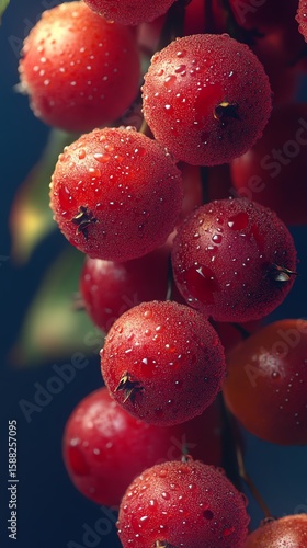 Wallpaper Mural Macro shot of perfectly ripe summer fruits with rich colors and textures Torontodigital.ca