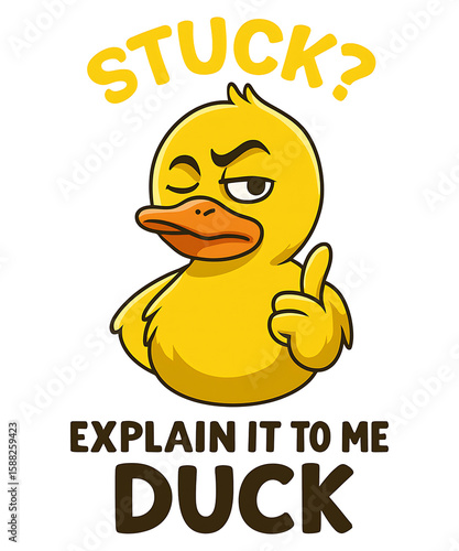 Stuck explain it to me duck