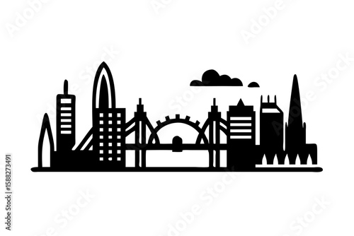 taj mahal vector illustration