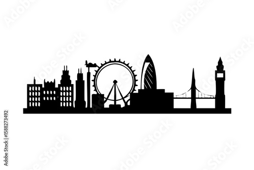 Minimalist outline of a modern bridge structure against a dark background