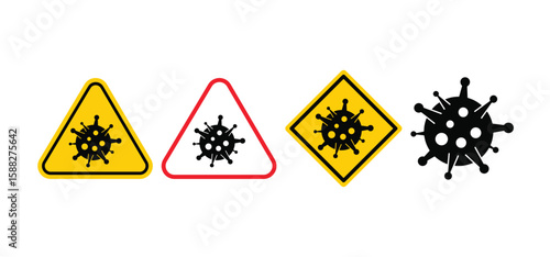 Pandemic Lockdown Virus Warning