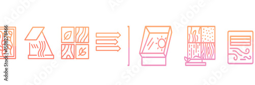 Design concepts showcasing natural elements and light integration for eco-friendly architecture projects