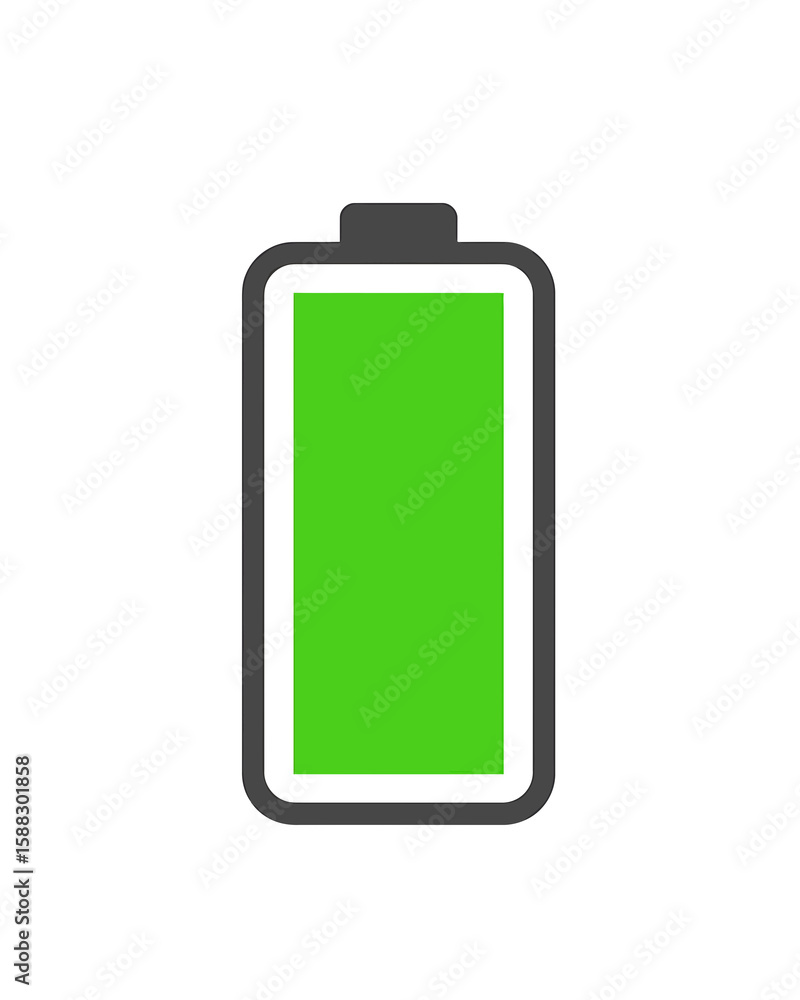 Full Battery Charge Level Icon Full Battery Charge Level Icon