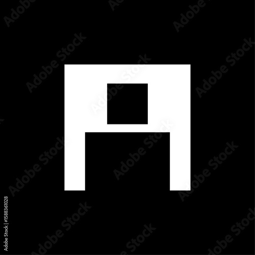 User person profile icon. Flat isolated on black background user symbol graphic design. Vector Illustration 