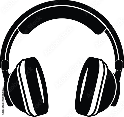 trendy black silhouette vector open drawer desk