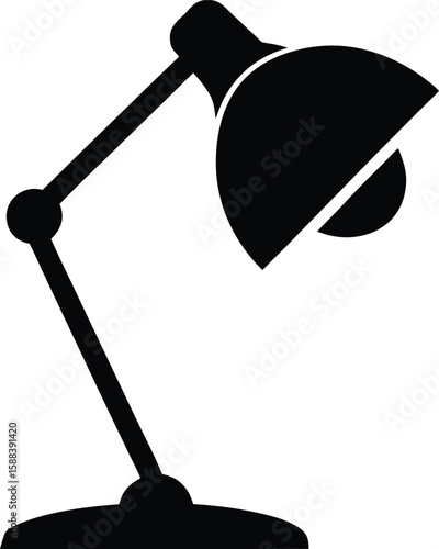 trendy black silhouette vector simple protractor