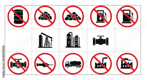 A dramatic silhouette showcases the oil and gas industry, representing energy production, industrial landscapes, and the complexities of the petroleum sector.
