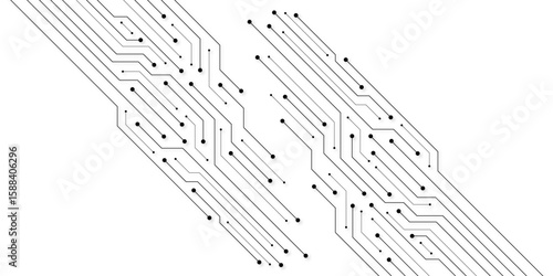 Abstract Technology Background , circuit board with copy space