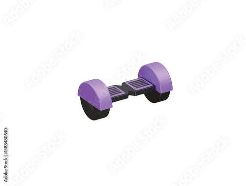 hoverboard icon 3d illustration render