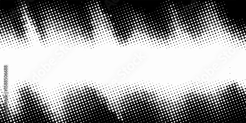 Modern Pop Art Halftone Gradient Backgrounds for Creative Design Vector modern paintbrush grunge with halftone dots pattern texture