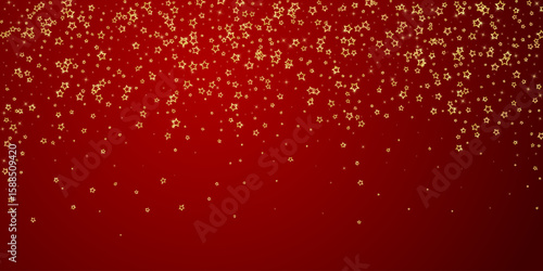 Christmas stars vector overlay.