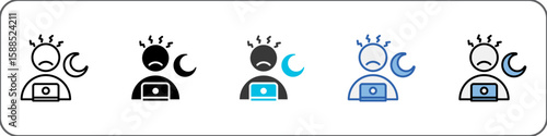 Workload Icon Pack Multistyle Illustration