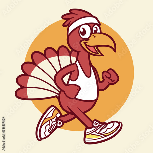 Healthy Turkey Running Thanksgiving Fitness Fun