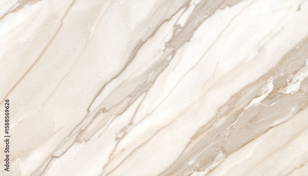 Obraz premium Cream marble surface with soft beige veins