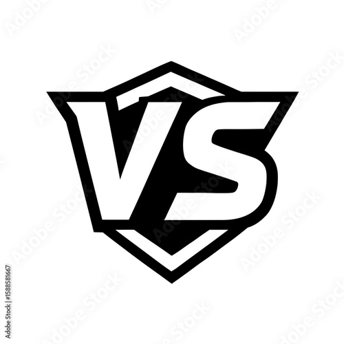 Versus VS logo emblem symbolizing competition and rivalry