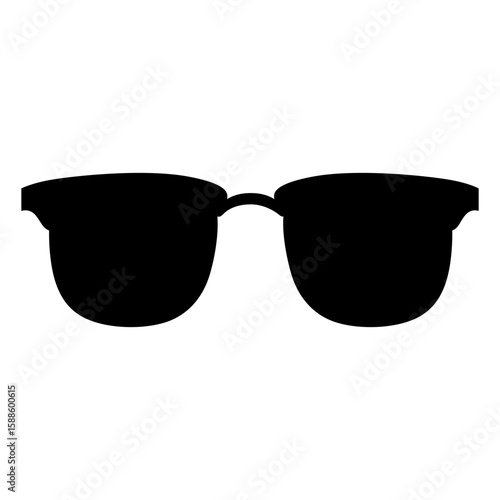 Sunglasses vector icon. Goggles illustration sign. Sunshades symbol. glasses logo.