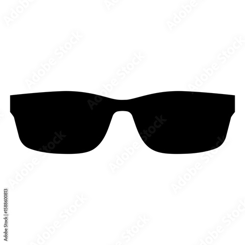 Sunglasses vector icon. Goggles illustration sign. Sunshades symbol. glasses logo.